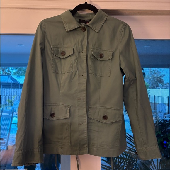 Talbots Women's Green‎ Jacket size Medium - Picture 5 of 7